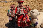 Portrait Women and Children, Peru