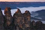 Les trois sœurs, Blue Mountain, Parc National, Nouvelle-Galles du Sud, Australie