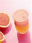 Pink grapefruit juice