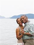 Couple Dancing by Water