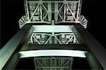 Looking Up at Rainbow Bridge, Tokyo, Japan