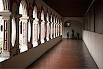 Arcade at the Convento y Museo de San Francisco, Lima, Peru