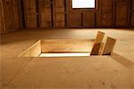 Trap Door and Window in Attic