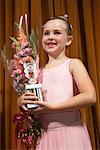 Ballerina Accepting Award