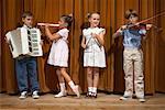 Children Performing on Stage