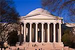 Facade of a building, Jefferson Memorial, Washington DC, USA