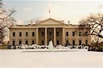 Facade of a government building, Washington DC, USA