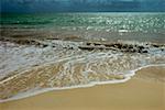 Scenic view of a beach on a sunny day, Freeport, Grand Bahamas, Bahamas