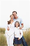 Portrait of Family at Beach