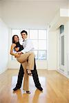 Portrait de Couple dans la nouvelle maison