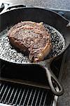 Steak in Skillet