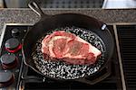 Steak in Skillet