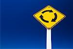 Roundabout Traffic Sign