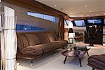 Interior of Luxury Yacht