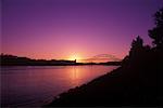 Bridge across a river, Cape Cod, Massachusetts, USA