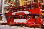 Cable car on a track, Hong Kong, China