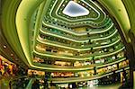 Interiors of a shopping mall, Hong Kong, China