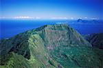 High angle view of a mountain, Hawaii, USA