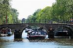 Tour Boat, Amsterdam, Hollande