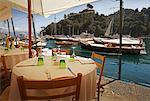 Outdoor-Café, Portofino, Italien