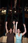 Couple at Amusement Park, Toronto Ontario, Canada