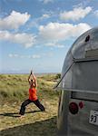 Woman Doing Yoga