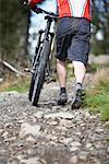 Mountainbiker, Schottland