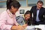 Students and Teacher in Classroom