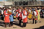 Mpihira Gasy Street Musicians, Antananarivo, Madagascar