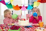 Children at Birthday Party