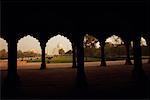 Mausoleum viewed through an arch, Taj Mahal, Agra, Uttar Pradesh, India