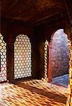 Interiors of a prayer room, Agra Fort, Agra, Uttar Pradesh, India