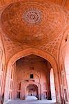 Archway in a mosque, Jami Masjid, Fatehpur Sikri, Uttar Pradesh, India