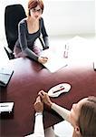 Women sitting at desk