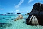 Seychelles, l'île de La Digue, Anse Source d'argent