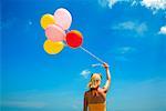 Woman with Balloons