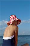 Portrait of Woman at Beach