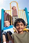 Children on Jungle Gym