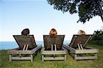 Women Sitting Outdoors