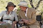 Couple on Safari, Western Cape, South Africa