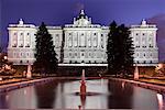 Palacio Real de Madrid, Plaza de Oriente, Madrid, Spanien