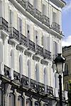 Balcons, Puerta del Sol, Madrid Espagne