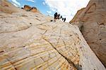 Rucksacktouristen, Capital Reef Nationalpark, Utah, USA