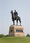 Statue, Gettysburg National Military Park, Gettysburg, Pennsylvania, USA