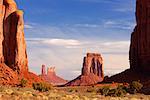 Red Sand Dunes During Morning At Monument Valley, Arizona Stock Photo,  Picture and Royalty Free Image. Image 18985510.