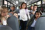 Children on School Bus