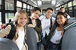 Children on School Bus