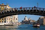 Pont de l'Accademia, Grand Canal, Venise, Italie