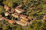 Houses Near Lucca, Tuscany, Italy