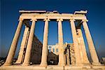 Le Temple de l'Érechthéion, l'Acropole, Athènes, Grèce